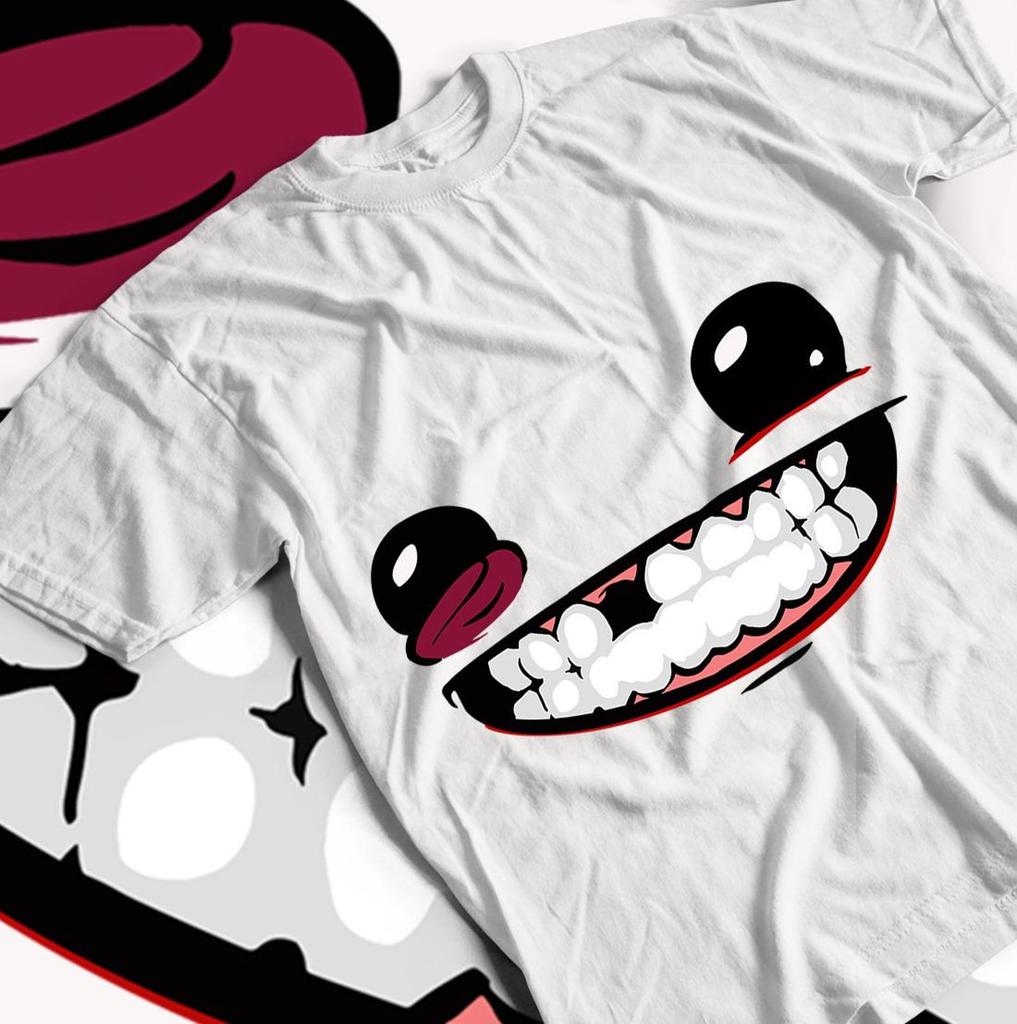 Унисекс игровая футболка Super Meat Boy, Инди-футболка