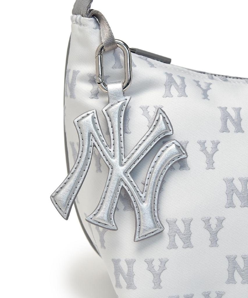Спортивная сумка через плечо MLB Classic Monogram Ny (Кремовый цвет)