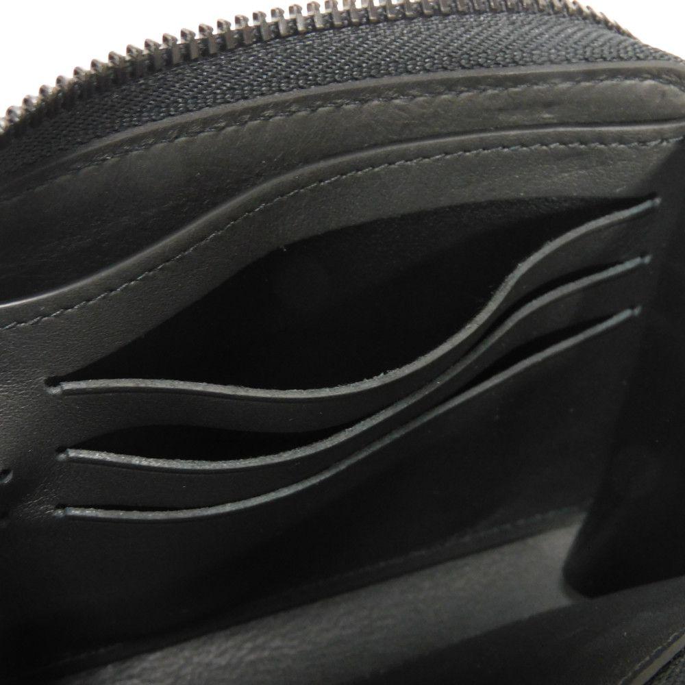 Used 12564 Zippy Wallet Horizontal M80334 7940 Current Model Black Zip Around RFID LV Aerogram Noir Men's from Japan