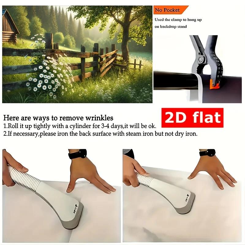 2D Plane - 2D Plane - 2D Plane - A 2D plane item, featuring a rustic daisy-shaped wooden fence designDJH