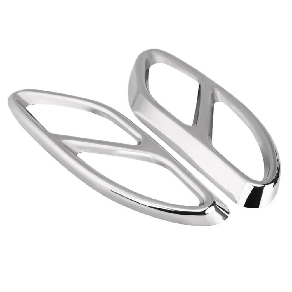 Для Mercedes Benz W204 W205 W212 W213 W176 X253 GLC GLA универсальный чехол для выхлопной трубы автомобиля, насадка для выхлопной трубы, крышка глушителя