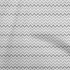 Cotton Flex Gray Fabric Chevron Craft Projects Decor Fabric Printed By The Yard 40 Inch