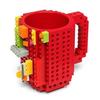 Креативная кружка-головоломка для напитков и детского творчества в виде конструктора из строительных блоков