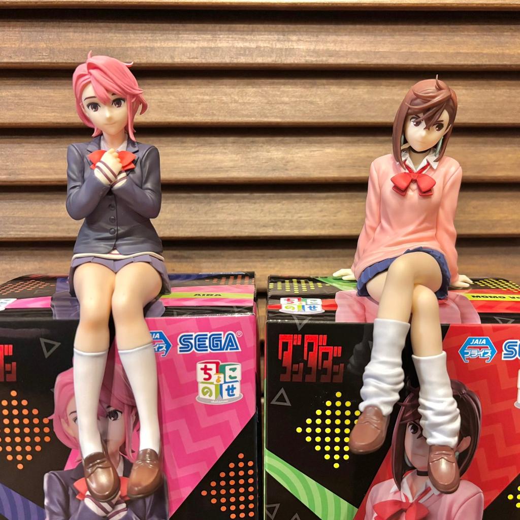 15CM Anime Dandadan Shiratori Aira Figure Noodle Stopper Figure Ayase Momo Small Sit Series Model Toys Doll Aciton Figure PVC