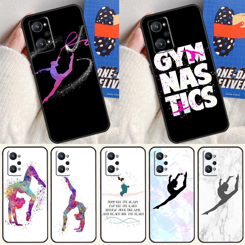 Люблю гимнастику Для Realme 14 13 12 10 11 Pro Plus GT 6 6T 5 GT7 Pro C55 C51 C21Y C25S C67 C75 C53 C61 Чехол