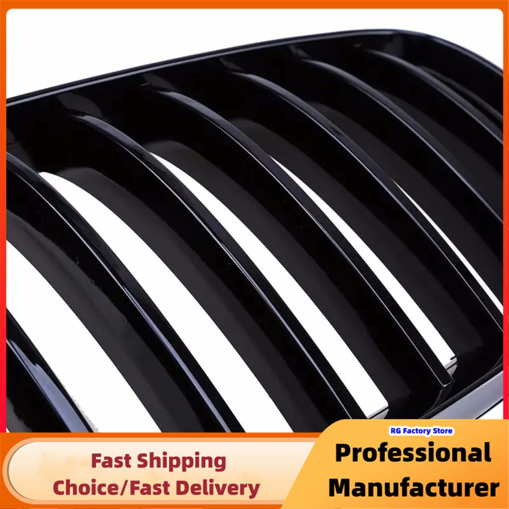 Одинарная решетка радиатора Sport Gloss Black для BMW E70 E71 X5 X6 2007-2013, передний бампер, почки