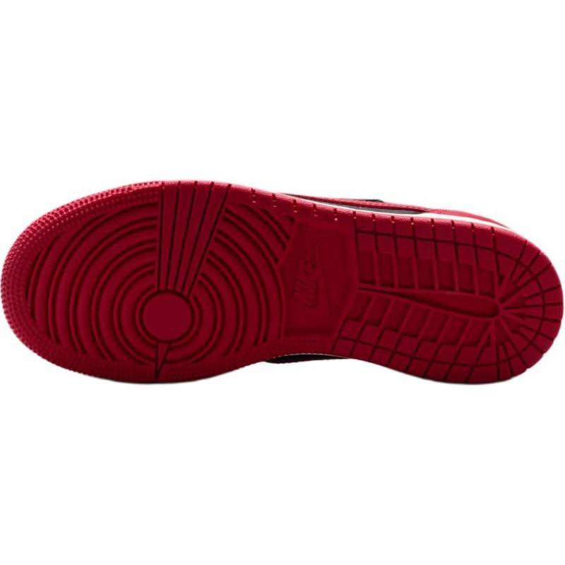 Air Jordan 1 Retro Low OG "Banned" GS классические удобные низкие баскетбольные кроссовки черные/красные/белые унисекс IW6277-001