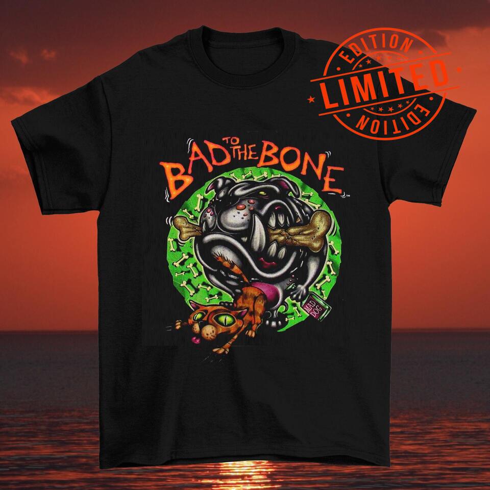 Vintage George Thorogood Bad To The Bone Black Size S-5XL Unisex Tee Shirt Unisex T-Shirt