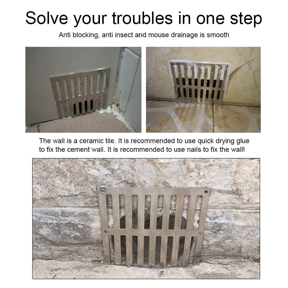 Strainer Floor Drain Deodorant Plug Downpipe Plug Cap Pipe Grid Mesh Leaf Protection Drains Cover