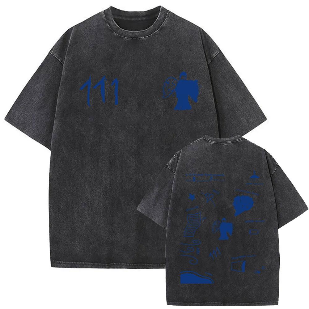 Washed Vintage Rapper Milo J La Vida Era Mas Corta Album Graphic Tshirt Men Women Hip Hop Fashion Pop Music T Shirts Streetwear