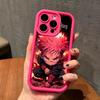 Чехол для мобильного телефона Jujutsu Kaisen Сукуна для iPhone 17 16 15 14 13 12 11 Air Pro Max Plus Утолщенный ТПУ Цветной Чехол Чехол Красивый