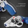 9mm Revolver Toy Pistol Handgun Blaster Soft Bullet Toy Gun Airsoft Weapons Adults Boys Christmas Gifts