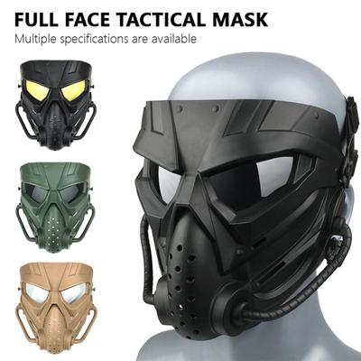 Тактическая полнолицевая защитная маска Cs Facemask Военное вентиляторное оборудование для верховой езды на открытом воздухе Водяная бомба