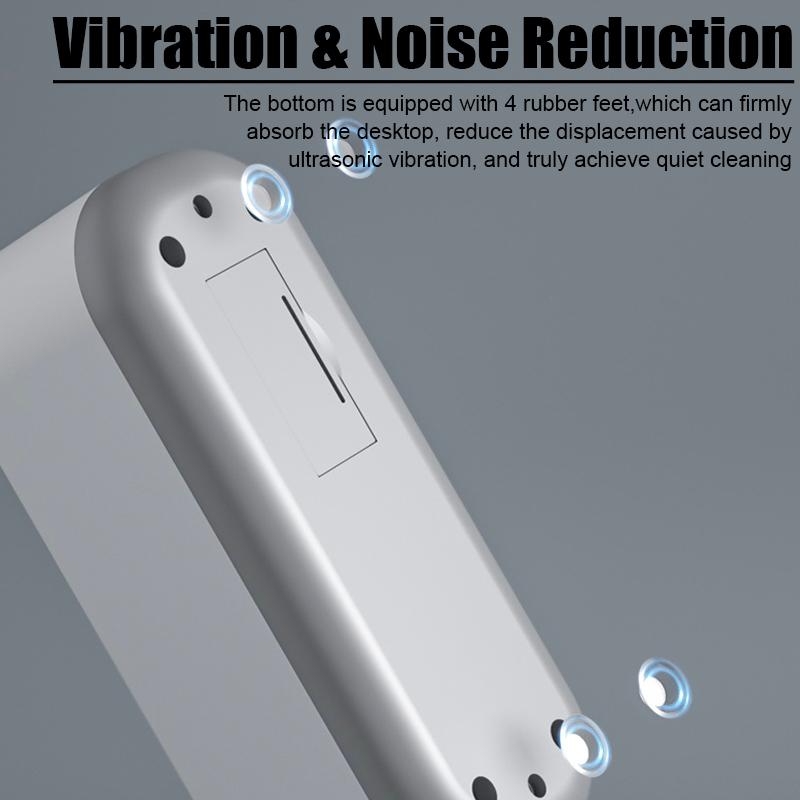 Многофункциональная портативная ультразвуковая чистящая машина, средство для чистки ювелирных изделий, часы, зубные протезы, очки, монеты, серебро