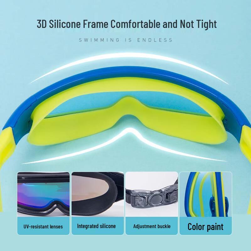 SEA WING Kids' Swim Goggles with Earplugs