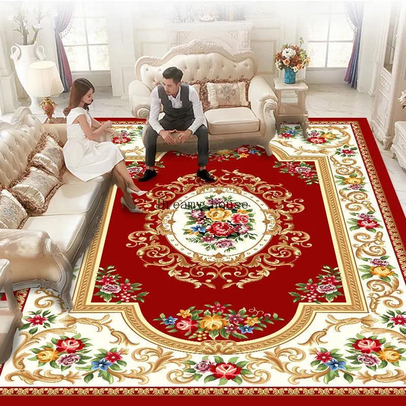 Европейские роскошные ковры для гостиной 200x300 Декорация дома Ковры большой площади Декор спальни Ковер для лаунжа Моющиеся коврики для пола