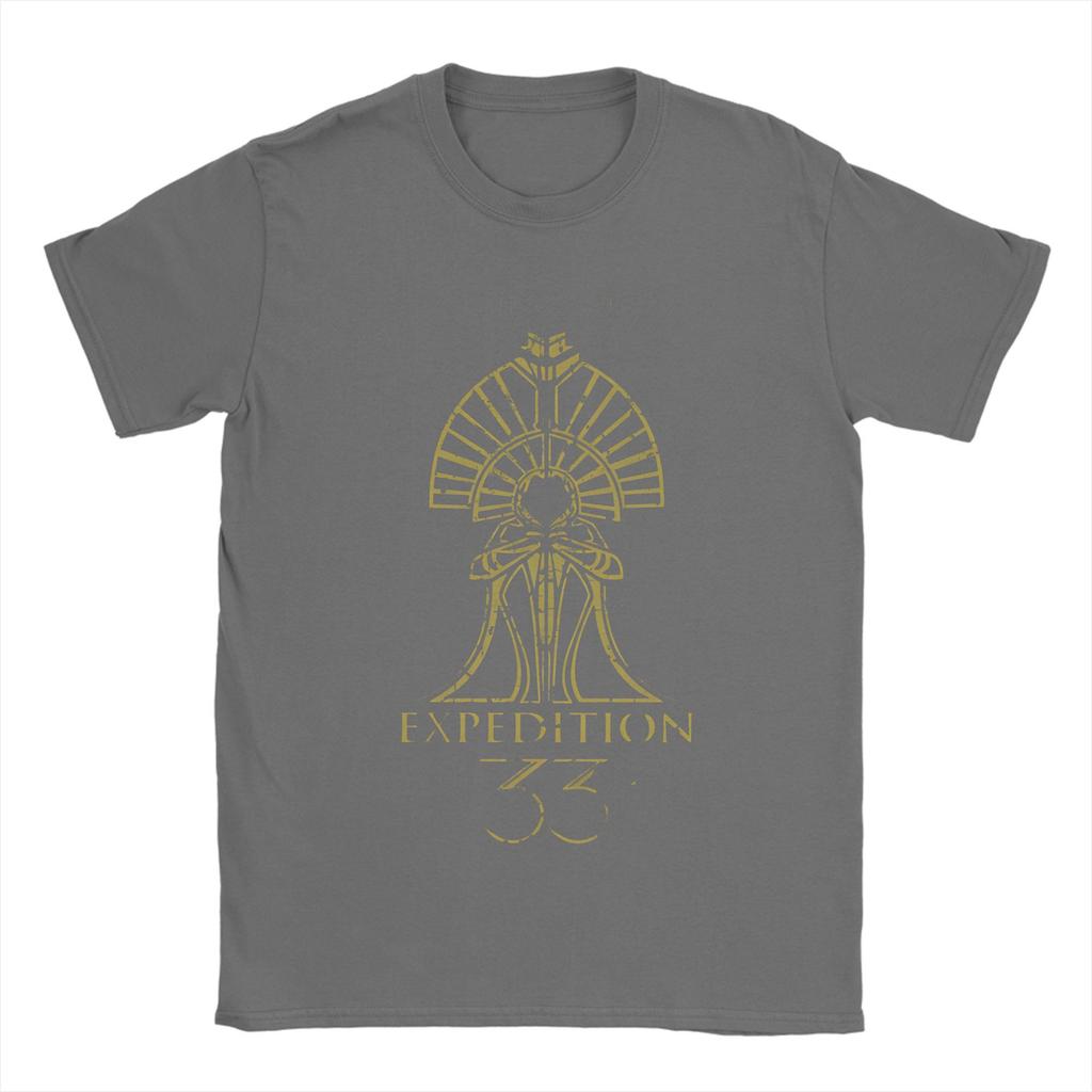 Clair Obscur Expedition 33 The Paintress Unisexs T Shirts Creative Tees Short Sleeve Round Neck TShirt Pure Cotton Clothing