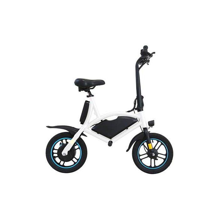Draisienne électrique - FLYBLADE - C147 - 14" - 350 W - Autonomie 25 Km - Support de téléphone - Blanc