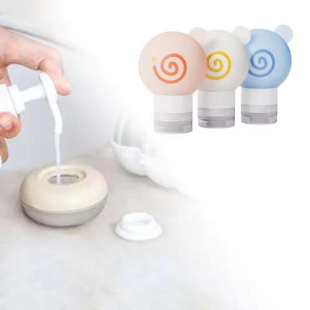 3Pcs 60ml/90ml Hand Soap Dispenser Leakproof Lotion Container Portable Travel Bottles  for Home