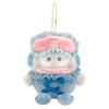 Cute Japanese Style Sanrio Friends Plush Keychain Sleep Mask Featuring Kuromi Others