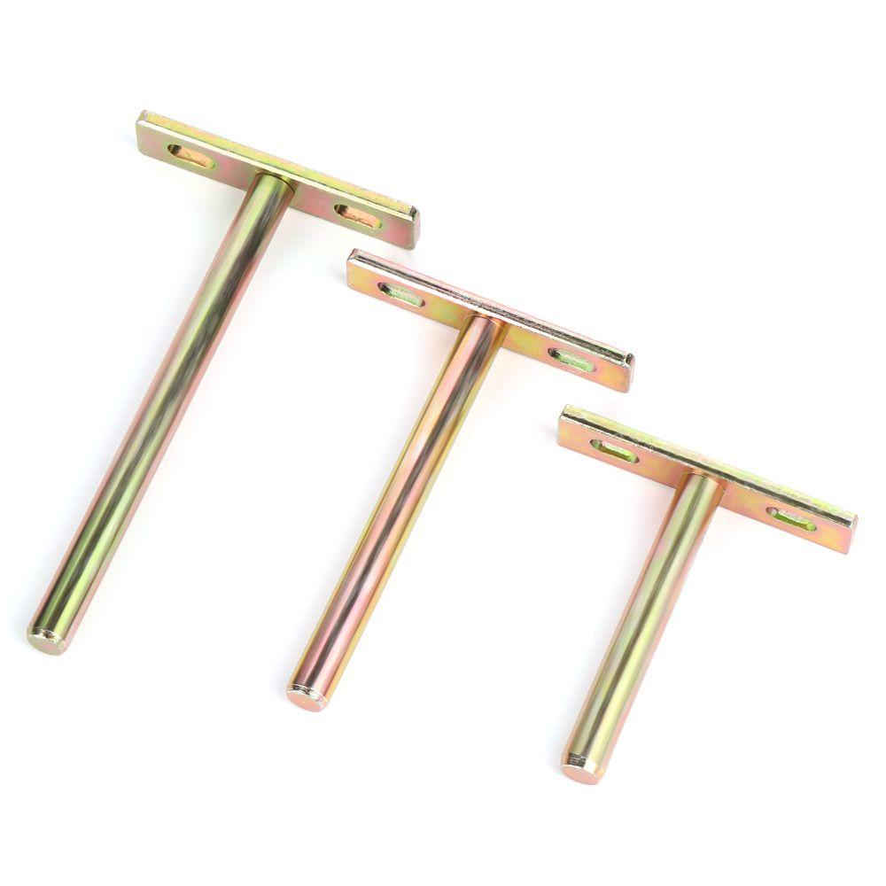 Screw Mounting Plate Floating Hidden Wall Shelves Supports Concealed Shelf Bracket Metal Brackets