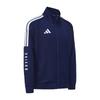 Adidas Боксеры 3-полоски Классические Ретро Брюки с манжетами Куртка Костюм-двойка Повседневный Спортивный костюм Унисекс Темно-синий TR30JR1BX-DBW+TR30P1R1BX-DBW