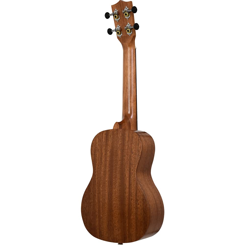 S.Yairi Ukulele концертного размера, модель для левшей, верхняя часть из красного дерева, одинарная пластина, колок для шестерен, технические характеристики YU-C-03MTSLH (Мягкий чехол в комплекте)