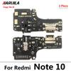 Шлейф USB-разъема для зарядки для Xiaomi Redmi Note 1 1A 6 7 8 9 Pro 8T 9S 11 Pro, плата зарядки с модулем микрофона