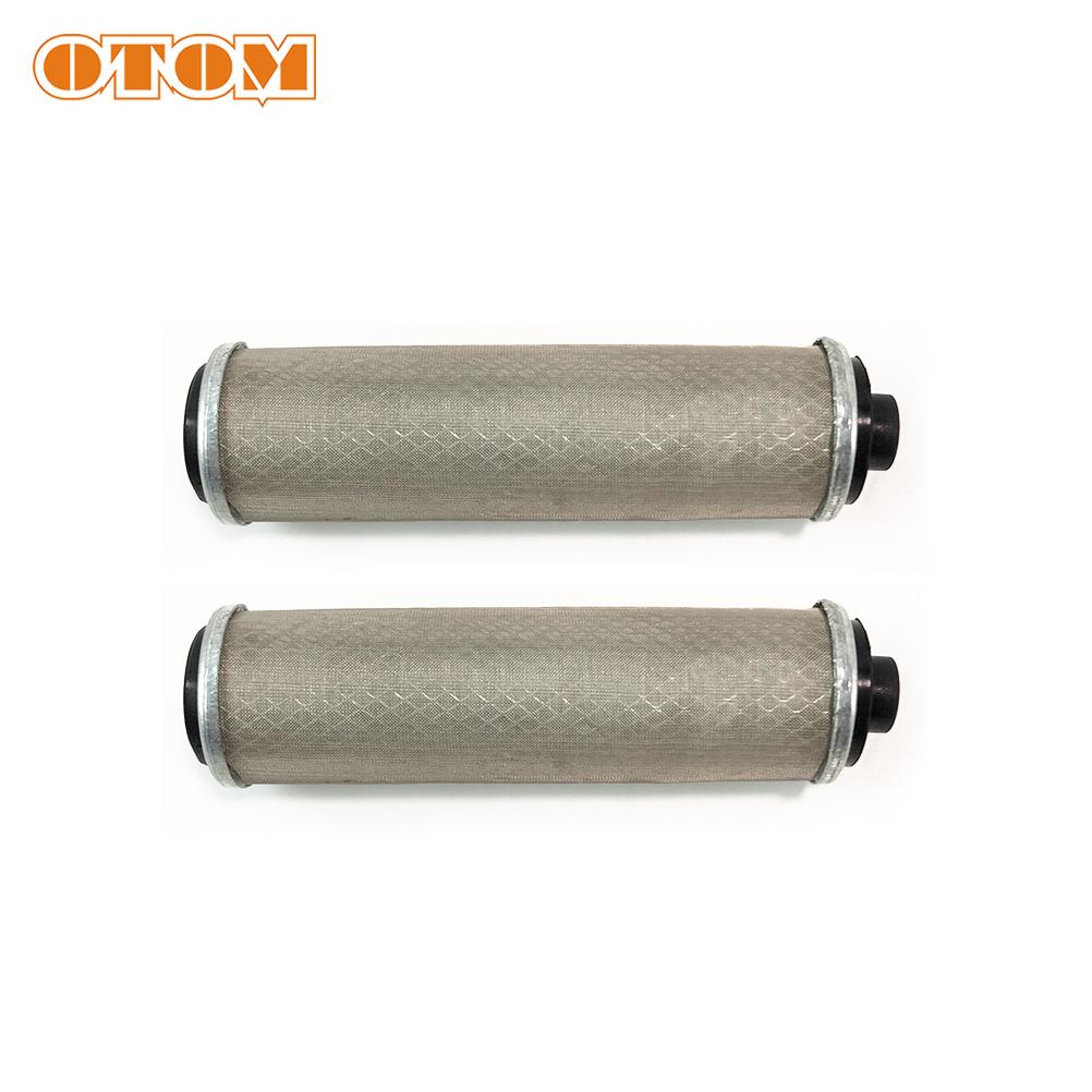 OTOM Motocross Engine Oil Cooler Filter For ZONGSHEN NC250 NC450 Parts Fine Crude Oil Filter Paper Filters For ZS177MM KAYO BSE