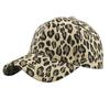 Бейсболка унисекс, защита от солнца, регулируемая окружность, анти-УФ, леопардовый принт, купольная кепка для походов, путешествий, покупок