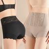Женское корректирующее белье с высокой талией, утягивающие трусы для коррекции фигуры, утягивающие бедра и ягодицы, дышащее нижнее белье для повседневной носки
