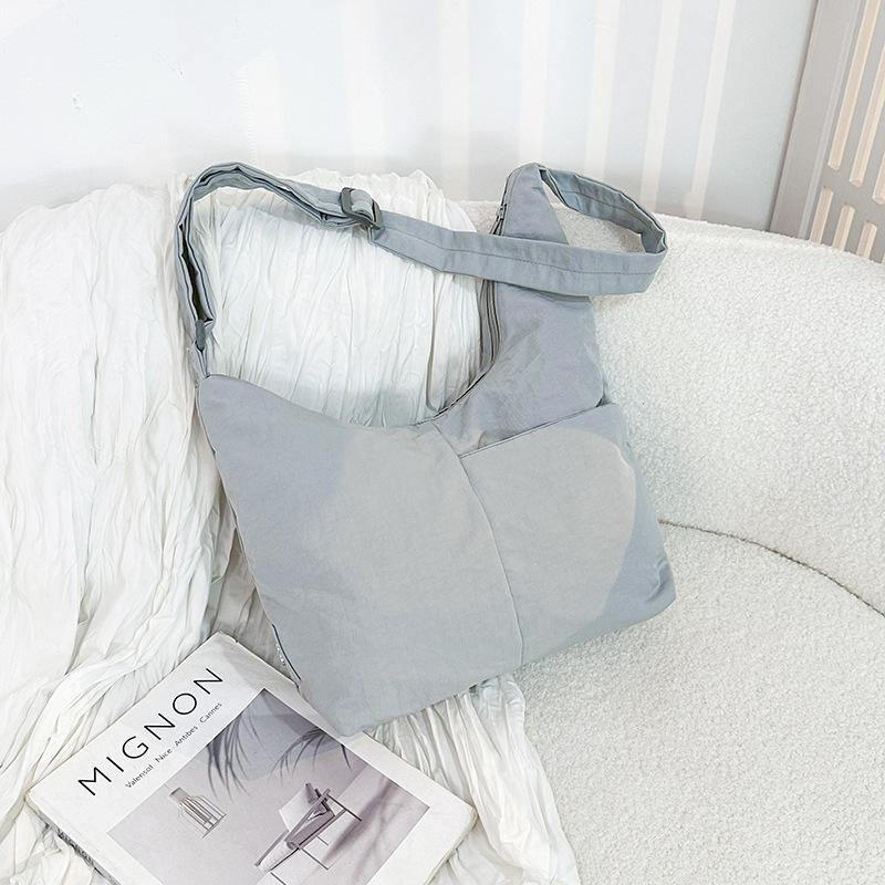 Ретро универсальная ленивая сумка-тоут женская большой вместимости легкая тканевая сумка на плечо сумка-мессенджер повседневная сумка для поездок на работу