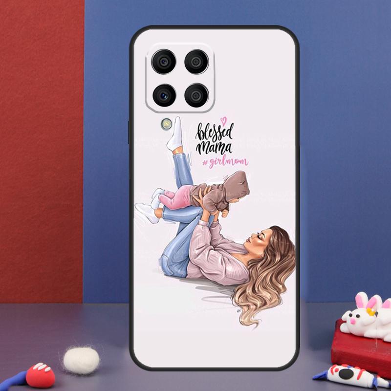 Чехол для телефона Мама Дочь Девочка Сын Папа Для Samsung Galaxy M31 M21 M11 M13 M54 M34 M14 M56 M36 M16 M53 M32 M52 M35 M55 M15 M06