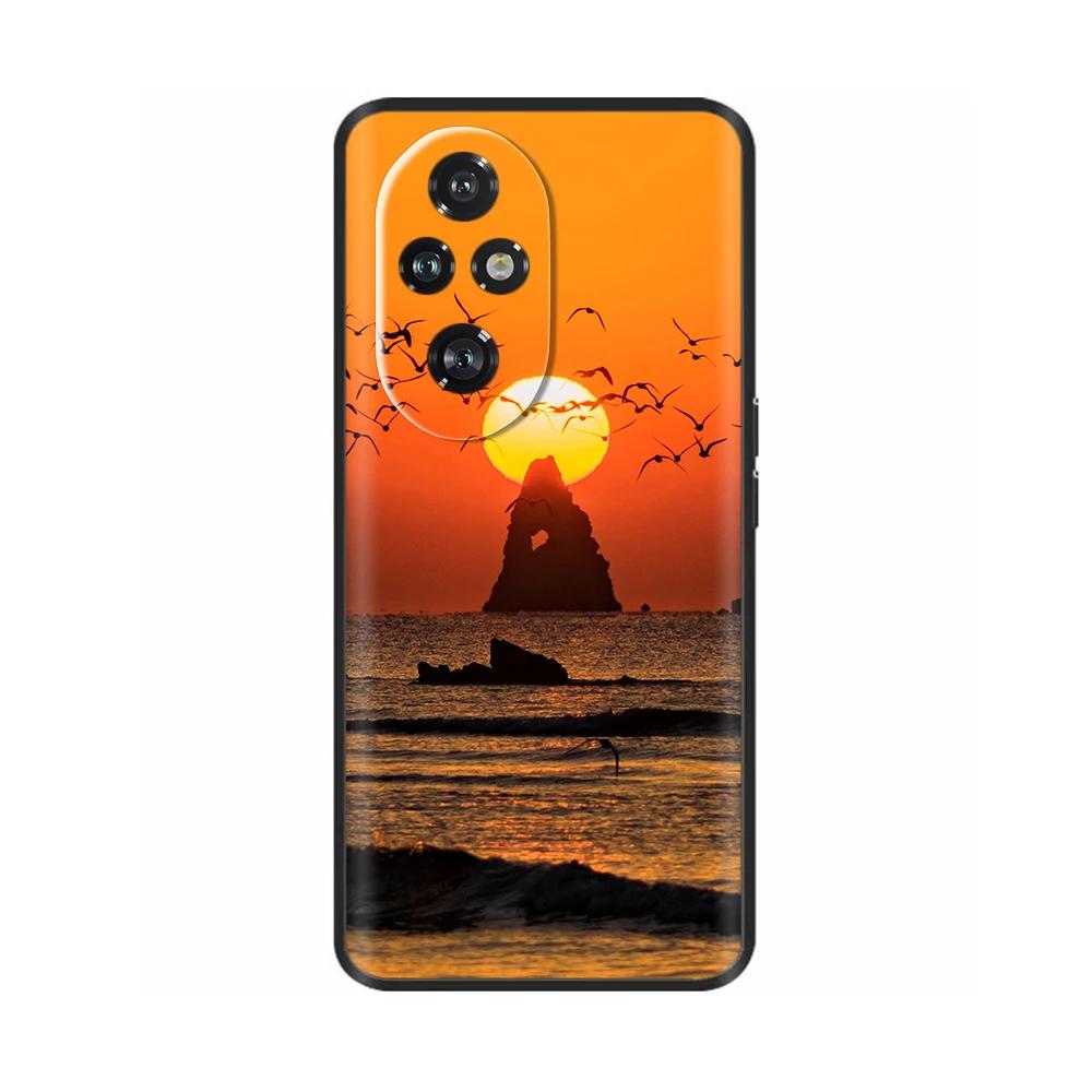 Чехол для Honor 200 Pro Милый Мягкий Силикон ТПУ Чехол Funda для Honor 200 Pro honor200 Чехол для Телефона Черный Capas Для Honor 200 Lite