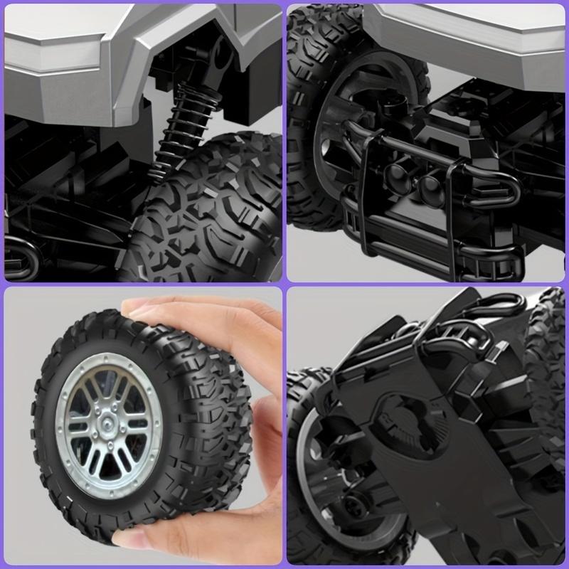 1:16 Amphibious 4WD RC Car for Kids 4-12 – Waterproof Off-Road Remote Control Monster Truck with LED Lights, Birthday Gift Toy