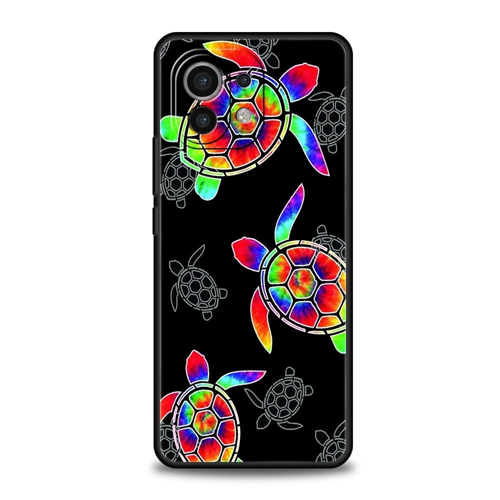 Милый мультяшный морская черепаха океанский синий Чехол Для Xiaomi 14 13T 12T Pro 12 13 11 Ultra Mi Note 10 Lite 10T 5G Pro 11T 11i 9T Обложка