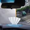 Auto Window Cleaning Wipe 12 Sheets Anti-fog Mobile Screen Cleaning Cloth Rearview Looking-Glass Wet Wipes For Eye Glass