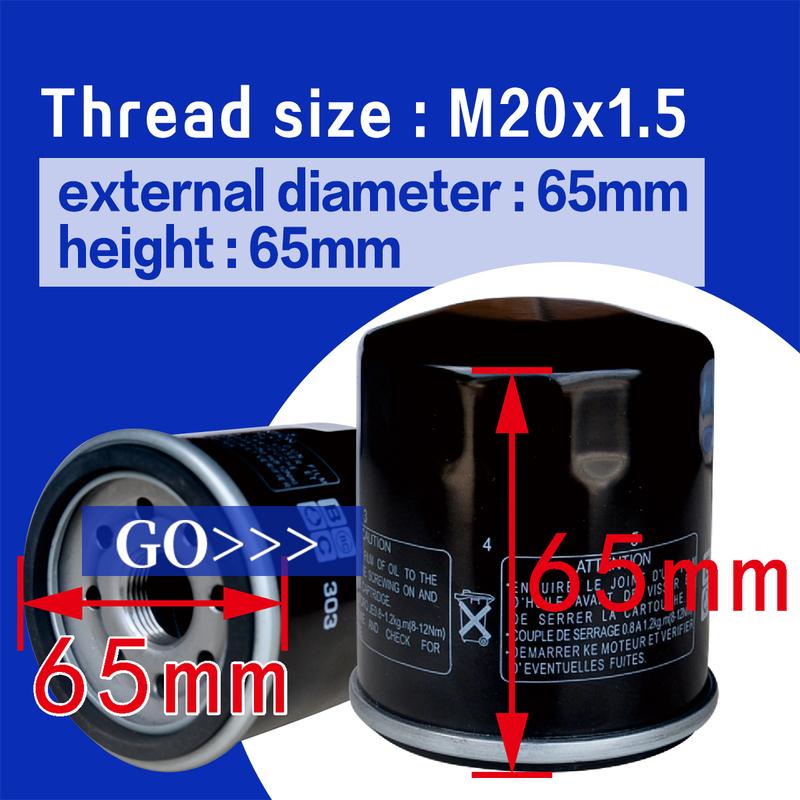 Motorcycle Oil Filter For Kawasaki ZX10RR ZX1000 ZX1002 ZX10R Ninja 06-25 ZX1000 ZX1002 Ninja 1000 11-24 Z1000 ZR1000 07-20