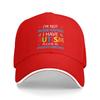 Summer Casual Baseball Cap Autism Awareness Im Not Misbehaving I Have Autism Fishing Trucker Hat Unisex Street Style Snapback Cap