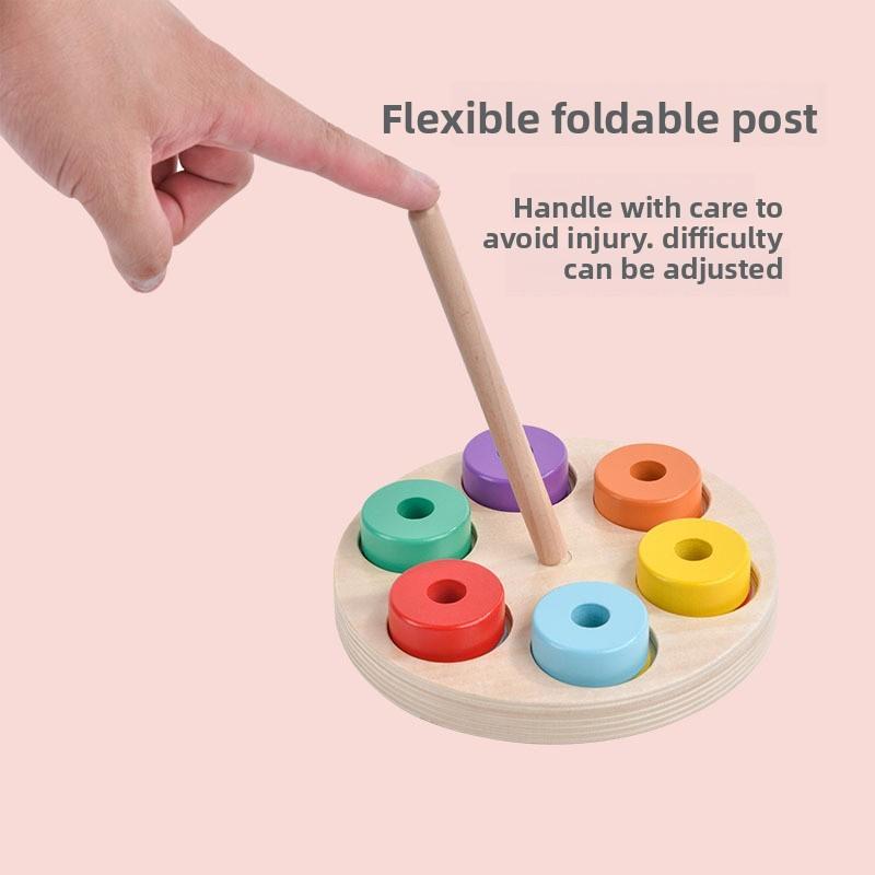 Wooden Early Learning Puzzle Set For Kid Cognitive Development Baby Gift