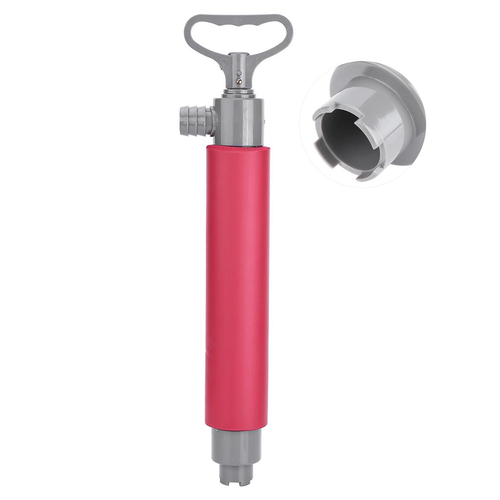 Red 46cm Kayak Hand Pump Floating Hand Bilge Pump for Kayak Rescue