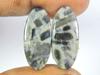 Natural Puff Jasper Matched Pair Pear Cabochon Loose Gemstone 11X25X04 MM SK-270