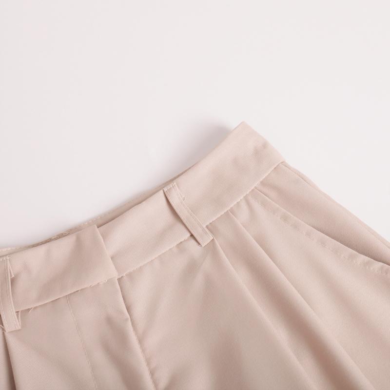 Летние новые шорты с высокой талией для женщин, повседневные свободные широкие однотонные шорты, женские короткие брюки, шорты Y2k Booty