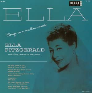 CD ELLA FITZGERALD ELLIS LARKINS Songs in a Mellow Mood UCCU5082 Decca 2003 Japan Jazz Used