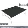 ZISIZ Portable Aluminum Folding Camping Table