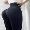 Женские повседневные спортивные штаны для фитнеса и тренировок, утягивающие леггинсы с высокой талией
