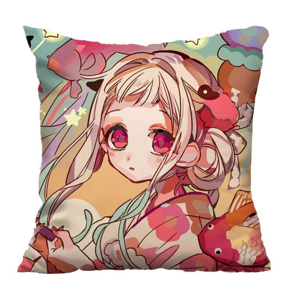 Наволочка Ханако-кун, аниме, подушка с вентилятором внутри, холщовая наволочка восьмого поколения, украшения дома