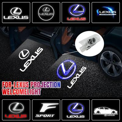 Для LS350 LS400 LS430 LS460 LS500h LS600h Серия LS Светодиодная Лампа Дверной Подсветки Автомобиля Приветственная Тень Призрака Аксессуар для Подсветки Салона