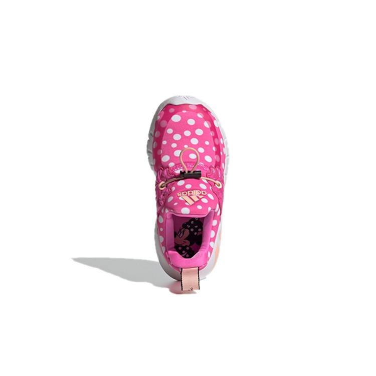(PS) adidas Rapidazen Polka-Dot 'Rose Red White' Kids' FY1663