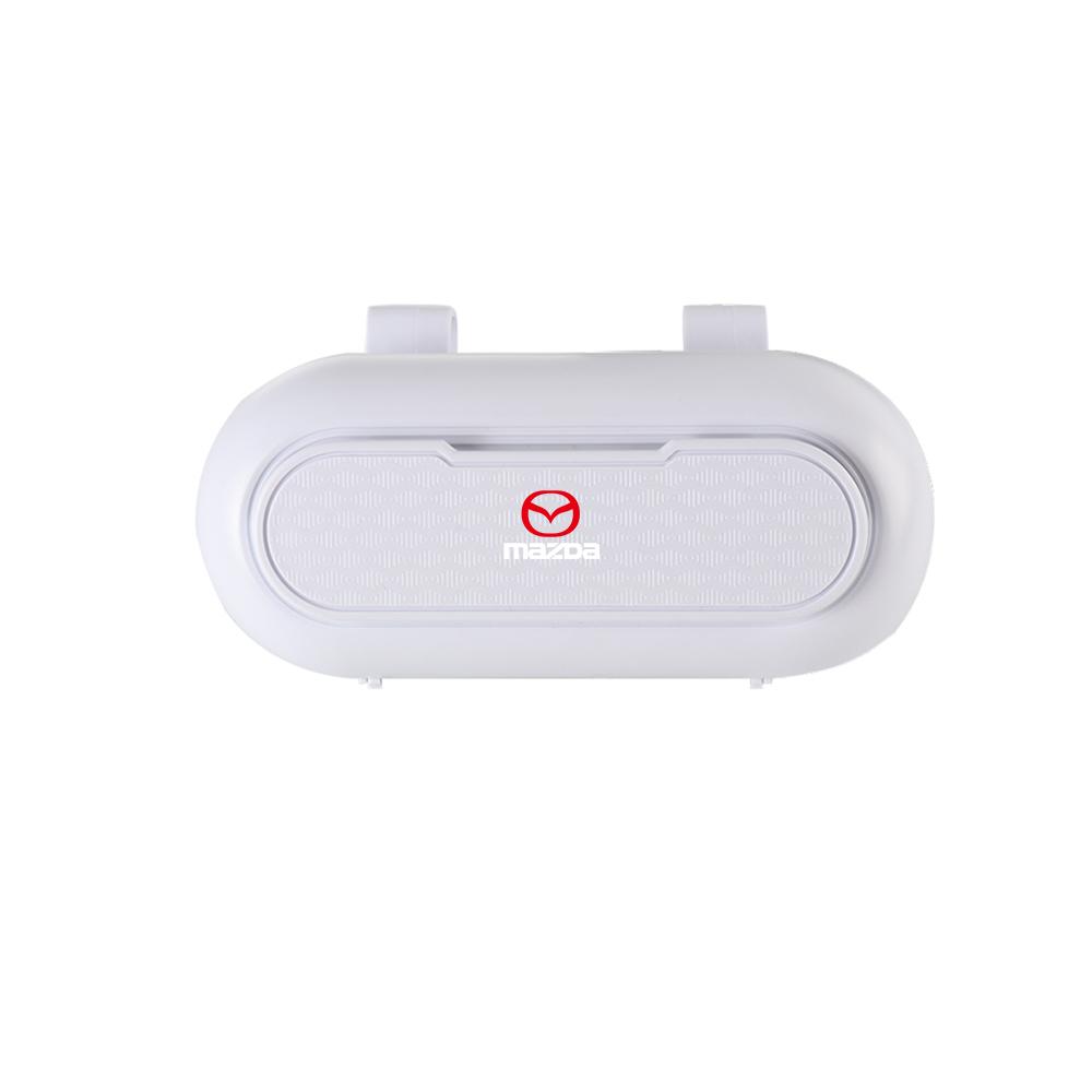 Car Sun Visor Glasses Case Pressure Cover Storage Box Auto Accessories For Mazda 3 Atenza Axela CX30 CX-5 CX5 CX3 CX-9 valve cap